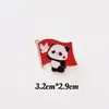 Broche de Panda Día Nacional Estilo Chino Lindo Dibujo Animado Insignia de Metal Accesorios para Bolsos de Hombre y Mujer Regalo Día Nacional
