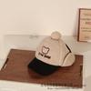 Gorro de protección auditiva para niños, gorro de otoño e invierno para niños, gorro grueso y cálido para bebés, gorra de béisbol coreana para niñas.