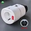 Enchufe de Pistola de Descarga de Energía Nueva V2L Estándar Europeo para Vehículos Eléctricos, Adaptador de CA Universal 220V 16A