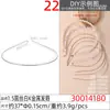 Diadema de Metal DIY Aro para la Cabeza 1 cm de Ancho Acero Inoxidable Estilo Coreano Accesorios para el Cabello Tocado Diadema de Alambre de Acero Accesorios de Joyería DIY