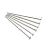 200 Piezas Base para Arete de Cabeza Plana Pin Varilla Accesorios para Fabricación de Joyería DIY Unión con Cuentas Suministros de Accesorios