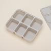 Caja de Suplementos Alimenticios de Silicona Productos Se Pueden Cocinar al Vapor Bandeja de Hielo Especial Caja Congeladora con Hielo Silicona