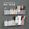 Caja de Almacenamiento Compartimentada para Herramientas de Maquillaje Montada en Pared Cilindro de Almacenamiento para Pared sin Taladro Pinzas para Cejas Tijeras Caja para Sostener Brochas de Maquillaje