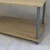 Fornecimento Direto da Fábrica de Estilo Europeu Mesa Sofá Pequena Lateral Alguns Canto Alguns Varanda Sala de Estar Mesa de Centro Quadrada Madeira de Tronco C