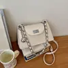 Bolsa de Mão Nova Moda 2026 Textura Exquisita para Mulheres, Bolsa Quadrada Pequena Transversal de Ombro Casual Versátil Estilosa
