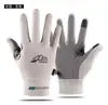Guantes de Senderismo para Exteriores, Ciclismo, Pesca, Montañismo, Fitness, Antideslizantes, Resistentes al Desgaste, Guantes con Protección Solar, Estilo Delgado para Mujeres
