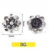 Miçangas de Cristal, Flores Pequenas Costuradas à Mão, Acessórios de Franja, Acessórios de Roupa DIY, Patches de Tecido, Flores para Sapatos, Materiais para Acessórios de Bolsa