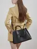 Bolso de Piel de Vaca de Primera Capa, Bolso de Mano de Gran Capacidad, Bolso Cruzado Sencillo, Nuevo Bolso de Piel Genuina para Mujer Estilo Coreano 2026 para Viajes