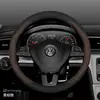 23 modelos de fundas para volante Volkswagen para ID3, Lavida, ID4x, Bora, Passat, Tiguan L, Golf y CC, hechas de cuero gamuza