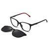 Nuevas Gafas de Sol para Niños Set de Espejo Magnético Clip-On Polarizadas Anti-UV Gafas Planas de Doble Propósito Bh2016