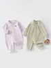 Mono de polar para bebé para otoño e invierno, mameluco cálido para niños y niñas, ropa para recién nacidos, ropa infantil Anyang