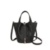 Bolso Canasta de Verdura de Cuero de Vaca de Primera Capa Transfronterizo, Bolso de Mano Clásico Versátil, Bolso Cruzado de Hombro de Cuero Genuino para Mujer, Bolso para Madres