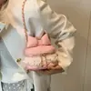 Bolsa para Niña Estilo Western Bolso Cruzado Versátil Bolso de Hombro Lindo con Lazo Bolso para Salir con Accesorios de Encaje
