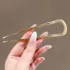 Herramienta para Fijar Peinado de Moño Perezoso Pasador para Mujer Modelo Nuevo 2026 Clip en Forma de U Peine de Inserción de Cuatro Dientes Pasador para Cabello Suelto