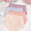 Venta al por mayor del fabricante Popular Transpirable Algodón Puro Algodón Ropa interior para mujer Triángulo para mujer Ropa interior Transfronteriza Femenina Madre Talla Grande Talla Grande