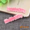 Marca de letras KT faça você mesmo acessórios de resina estrela faça você mesmo capa de telefone creme material de beleza acessórios de letras em inglês