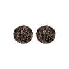 Pendientes de plata con forma de aguja, sencillos y llenos de diamantes, con diseño de moda, para mujer, de nicho, que combinan con todo, ligeros y lujosos.