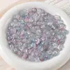 Novas Contas de Vidro Tricolor Rachadas pelo Gelo 10mm Contas Soltas de Vidro Transparente Gelo Acessórios para Fazer Pulseiras DIY Artesanais