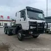 Exportar Tractor Cabezal Howo Usado de África 6*4 Tractor Cabezal para Transporte de Carga Cabezal de Camión Tractor 371 Caballos de Fuerza