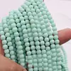 Contas de Vidro Redondas Coloridas Sólidas Transparentes 3-8mm DIY Não Desbota Acessórios para Joias Artesanais Feitas à Mão Colar Pulseira