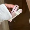 Adecuado para Correa de Reloj Xiaomi Mi Band 11, Correa de Muñeca de Cuero de Gama Alta con Garra de Gato 98Nfc Estilo Ins Lindo de Nicho