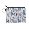 Bolsa de Moedas Mais Vendida na Amazon Estampa Digital Animal Bolsa de Moedas Multifuncional Bolsa para Cartão de Chave Bolsa de Moedas