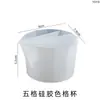 Amapola DIY Resina de Cristal Vasos Mezcladores de Silicona Vasos Mezcladores de Color Molde de Silicona Fuente de Suministro Otro