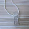 Cadena de cuentas gancho fijo de un agujero con tornillo tapón de goma cortina enrollable gancho de posicionamiento de cristal transparente