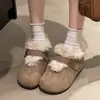 Sapatos Birkenstock de sola grossa que aumentam a altura femininos 2026 chegada nova de inverno mais vendidos slip-on retrô versátil sapatinhos de corte baixo femininos