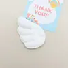 Alas de Ángel de un Solo Pétalo de Felpa Súper Suave de Doble Cara Accesorios para Joyería DIY Guantes Bufanda Materiales Decorativos Listos para la Venta