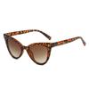 Estación Internacional Gafas de Sol para Mujer Europeas y Americanas Nuevas, Gafas de Sol Cat-Eye Retro Personalizadas de Moda, Gafas Planas Antiluz Azul a la Moda