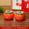 Decoraciones para inauguración de casa: Adornos de Cerámica de Caqui para un Nuevo Hogar, Buena Suerte al Mudarse y Suministros para Ceremonias de Mudanza