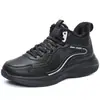 Tamanho Extra Grande Transfronteiriço 50 Plus Sapatos Esportivos de Veludo Masculinos de Couro Quentes Sapatos de Inverno Sola Macia Confortáveis Sapatos de Corrida de Inverno Sapatos de Algodão