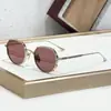 2026 Nuevas Gafas de Sol Casuales de Metal Hechas a Mano Estilo Japonés Hartana de Lujo Transfronterizas J Vacaciones Gafas de Sol Frescas para Mujer