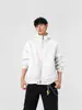 Sudadera de Manga Larga para Hombre 2025 Primavera y Otoño Nuevo Diseño Retro Americano Doble Cremallera Moderna Sudadera Deportiva