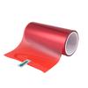 Suministros del Fabricante Película Roja de PET 25U50U, Película Base Colorida, Película de PET de Colores para Aplicación de Silicona