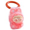 Llavero Colgante Lilith Flocking Joyería Estudiante Linda Chica de Dibujos Animados Corazón Colgante Muñeca de Peluche Llavero
