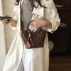 Bolso de Hombro Único de Gama Alta de Nicho Bolso Cruzado Versátil para Mujer Bolso de Mano Retro Bolso Cubo Casual de Moda Comercio Exterior Transfronterizo