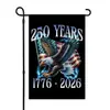 Bandeira de Jardim Americana do 250º Aniversário Transfronteiriça da Amazon Série Águia da América 250 Anos
