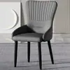 Fabricante de Cadeiras de Café Estilo Italiano Atacado Cadeiras Duráveis para Hotel com Encosto Cadeiras de Jantar de Luxo Leve Uso Doméstico Cadeiras de Penteadeira com Assento Estofado Macio