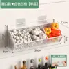 Cebolinha, gengibre e alho Rack de armazenamento de cozinha Rack de especiarias montado na parede Gengibre e alho Caixa de armazenamento Parede sem soco Cesta de vegetais