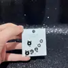 Pendientes de Diseño Geométrico Único Nuevos Aguja de Plata S925 Versátiles Circonita Super Brillante Galvanizado Ecológico Tienda Wholesale
