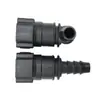 Conector Hembra Rápido para Línea de Combustible Automotriz 9.89mm Id8 Adecuado para Citroen Peugeot Conector Hembra Rápido Negro
