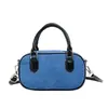 Bolso de mano transfronterizo para mujer 2026 nuevo estilo coreano de pana, bolso cuadrado pequeño para mujer, bolso cruzado simple para la ciudad, bolso de hombro