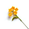 No me olvides Producto Terminado Palo Retorcido Flores Artificiales Flores Hechas a Mano Flores Falsas para Exhibir en Escritorio Estilo Fresco Flores Regalo para Amigos