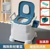Vaso Sanitário Portátil para Idosos, Vaso Sanitário Antiodor para Grávidas, Cuspidor Portátil Simples para Canteiro de Obras Temporário, Cadeira de Vaso Sanitário para Adultos