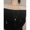 Colar de Empilhamento de Pérolas Barrocas de Luxo Acessível Moda Ins Europeia e Americana Transfronteiriça Moda Feminina Simples Corrente de Clavícula de Alta Qualidade