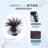 Adereço de Cabelo de Pena de Galinha para Mulheres, Novo Estilo Prendedor de Cabelo Coque, Coque Baixo, Formato de Botão de Flor, Coleção de Adereços de Cabelo Fofos para a Parte de Trás da Cabeça