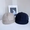 Gorra Retro de Lana de Color Puro Simple 2025 para Mujer en Otoño e Invierno Sombrero de Equitación Cálido y Frío con Elegante y Moderno Sombrero Octagonal