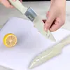 Cuchillo para Fruta de Acero Inoxidable con Funda para Uso Doméstico, Cuchillo Pequeño Afilado para Cocina de Dormitorio Estudiantil, Cuchillo Pelador con Cubierta para Hoja